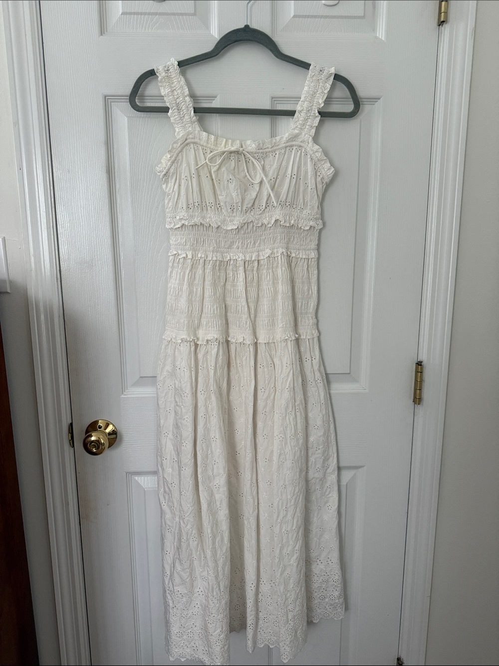 Gap x Doen eyelet maxi dress